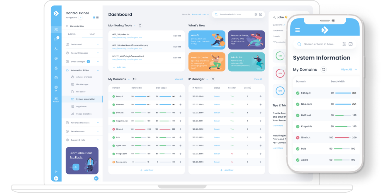 Hướng dẫn chi tiết Backup 1 website trên DirectAdmin