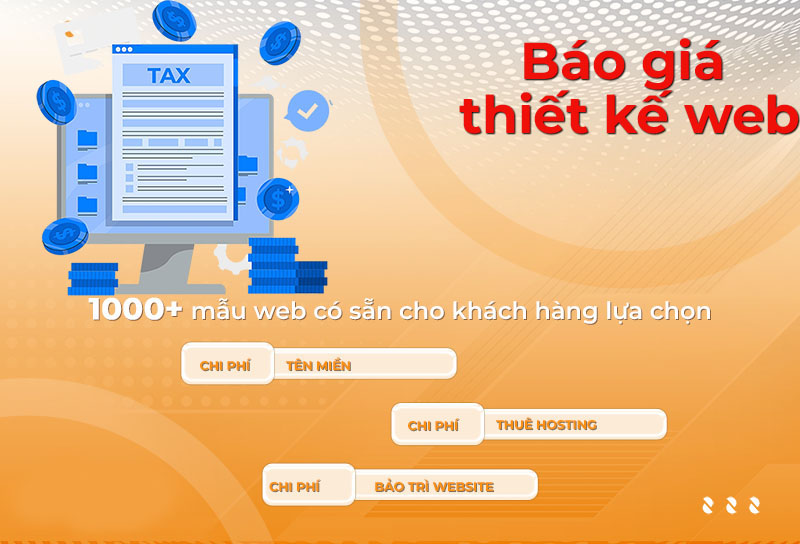 Bảng giá thiết kế website