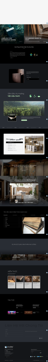 Mẫu Website Giới thiệu Công Ty Gỗ Ấn Tượng chuyên nghiệp